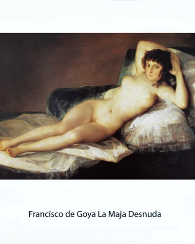 Francisco de Goya-La Maja Desnuda-60x80--  554